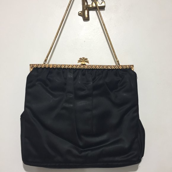 VINTAGE MINI BLACK PURSES - Picture 4 of 7